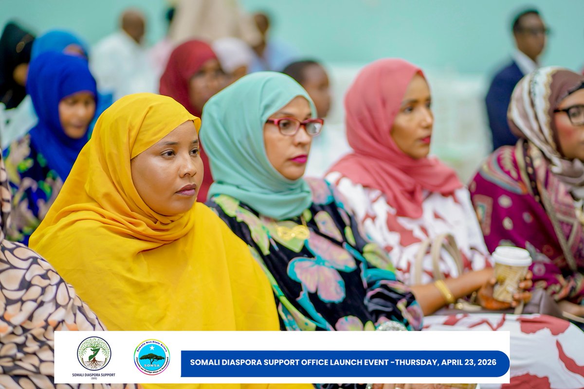 SdsSomalia's tweet photo. Somali Diaspora Support (SDS) Office officially launched at @SONSA_NSA Headquarters in Mogadishu 🇸🇴
A key step in supporting diaspora return, reintegration, and impact.
This is just the beginning.
#SDS #SomaliDiaspora #Mogadishu #SONSA https://t.co/AY37nozMUV