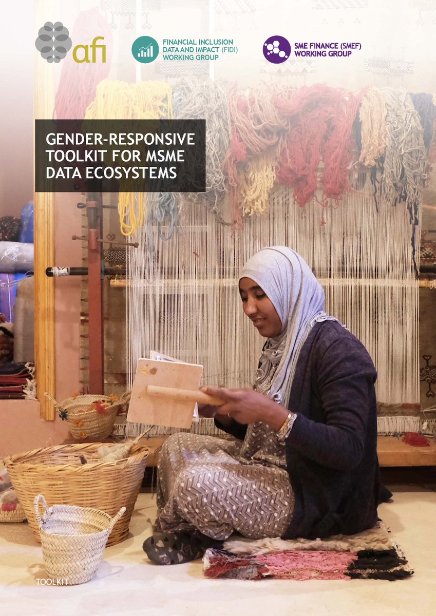 NewsAFI's tweet image. Women-led MSMEs are still underserved. What’s missing? ➡️ The data.

➡️ The Gender-Responsive Toolkit for MSME Data Ecosystems provides practical guidance to help bridge this gap.

📥 Download the full toolkit: bit.ly/4mMByRH

#GenderInclusiveFinance #LeaveNoOneBehind
