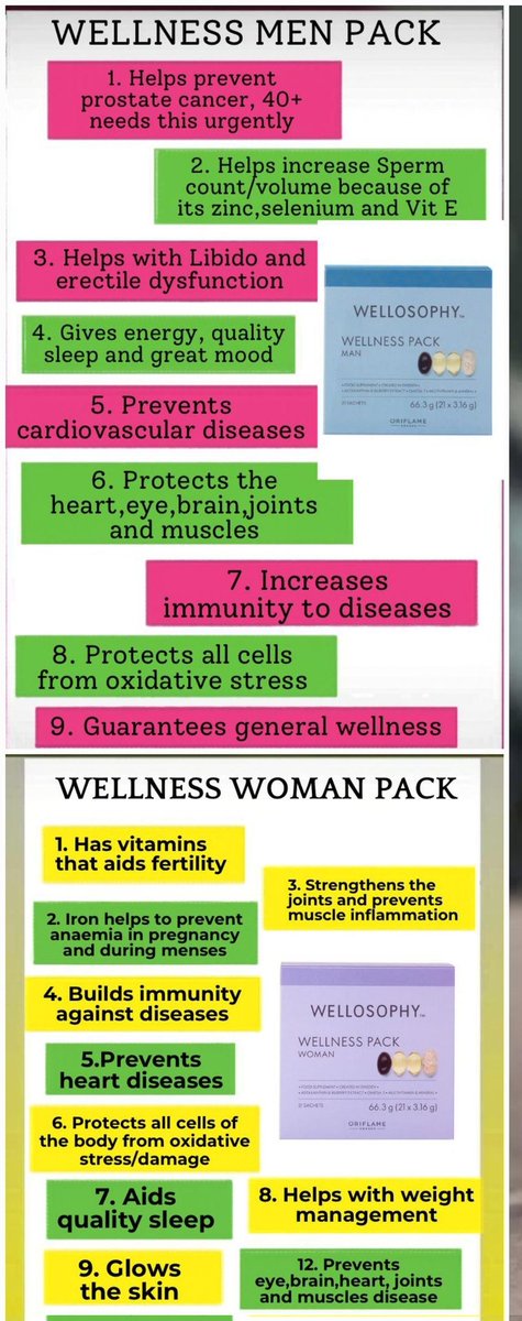 maxy_loveth_'s tweet photo. Fuel your body and Glow from within 💚 with 
Oriflame Wellness Pack and Meal Replacement Shake = energy, balance &amp; results.[OUR BEST SELLERS]
Another discount opportunity to grab your favorite quality wellosophy products at a lesser price than usual.Don't miss this one!! 
(1/2) https://t.co/GSLtsSjgIi