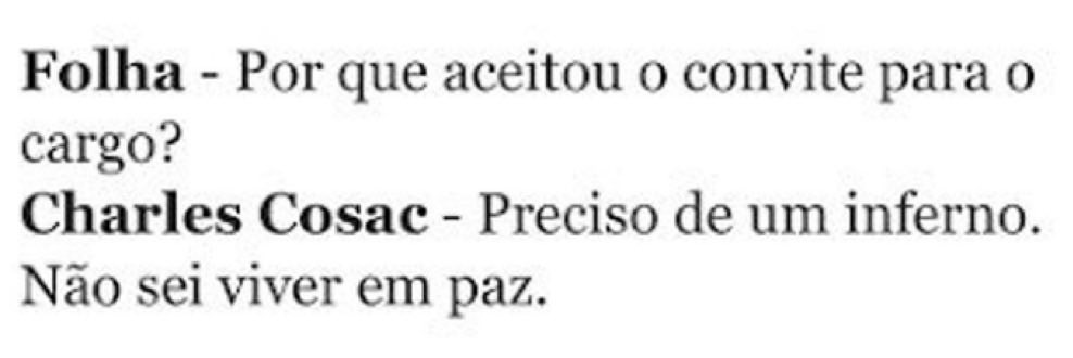 to assim tem mais ou menos um ano