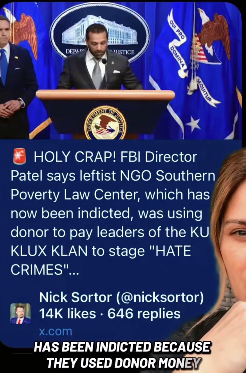 lu_lovesboxing's tweet image. The socialist democratic dictatorship was basically funding the KKK to stage “hate crimes”.  #democrats #liberals #kkk #FBI