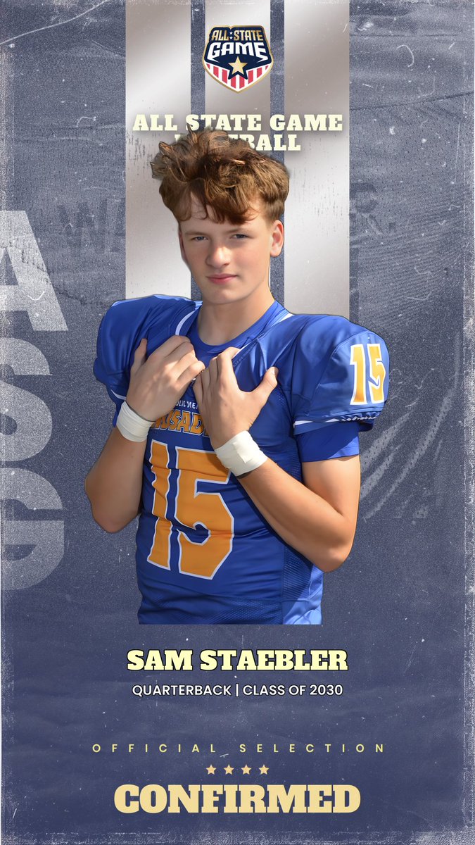 SamStaebler's tweet photo. Proud to represent my state in the All State Game! #AllStateGame #EXACT https://t.co/ye04NzAyCu
@PrepRedzoneWI @MJ_NFLDraft @OJW_Scouting @cmhfootball @PlayBookAthlete https://t.co/zUWXM4eCSf
