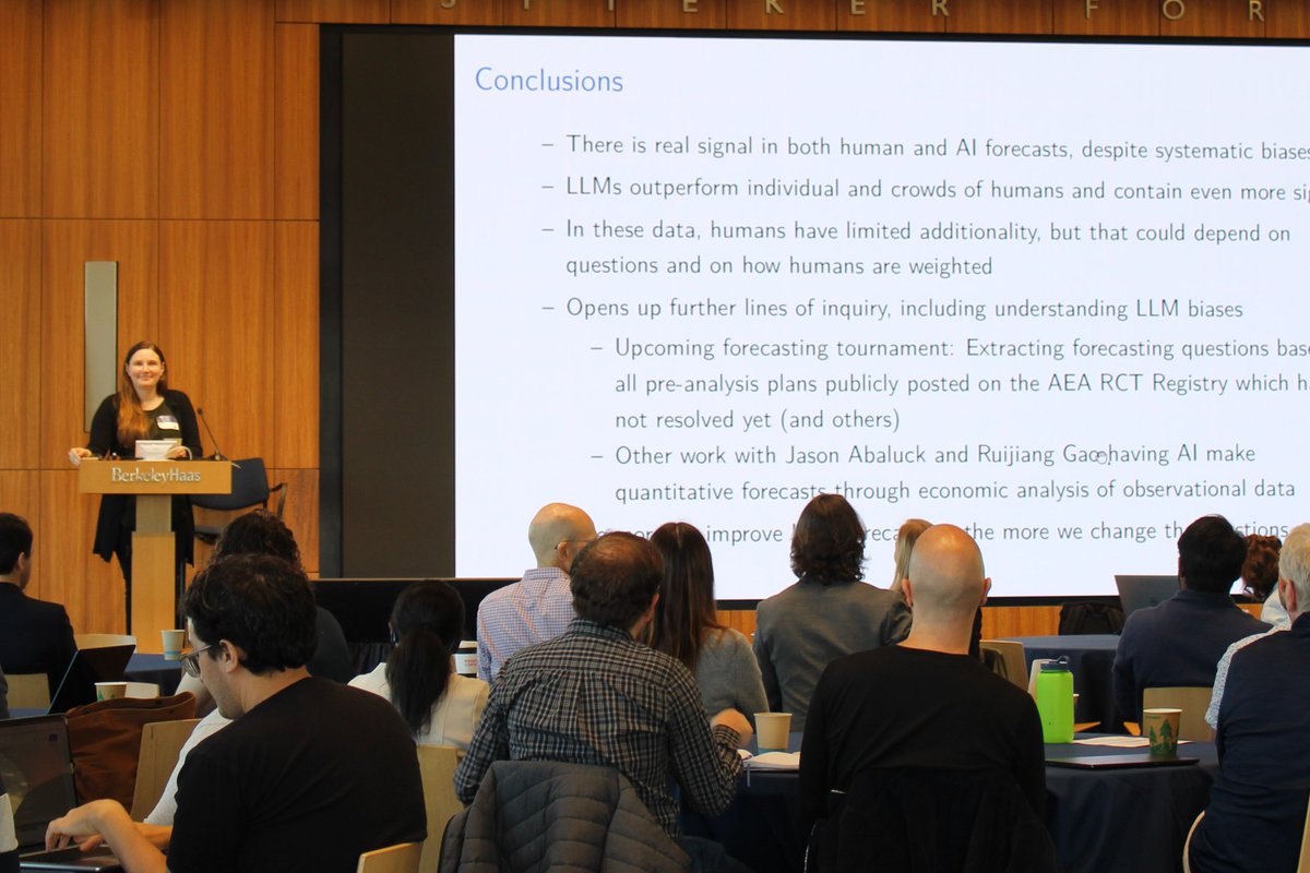 CEGA_UC's tweet photo. Last week, researchers and policymakers shared research to advance transparency, reproducibility, rigor, and ethics in social science research at the 2026 BITSS Annual Meeting, hosted by CEGA’s @UCBITSS + @IBSI_at_Haas.

View slides from the presenters: https://t.co/lFpJbyORpu https://t.co/zNcObd737K