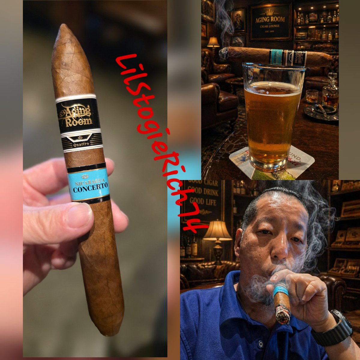 rkwon74's tweet photo. Happy Thursday everyone! Here at my Thursday hangout! Cheers! #cigars #cigarlifestyle #roxcigarsyndicate #botl #sotl #pssita #smokeitup https://t.co/7Q86vjXcE6