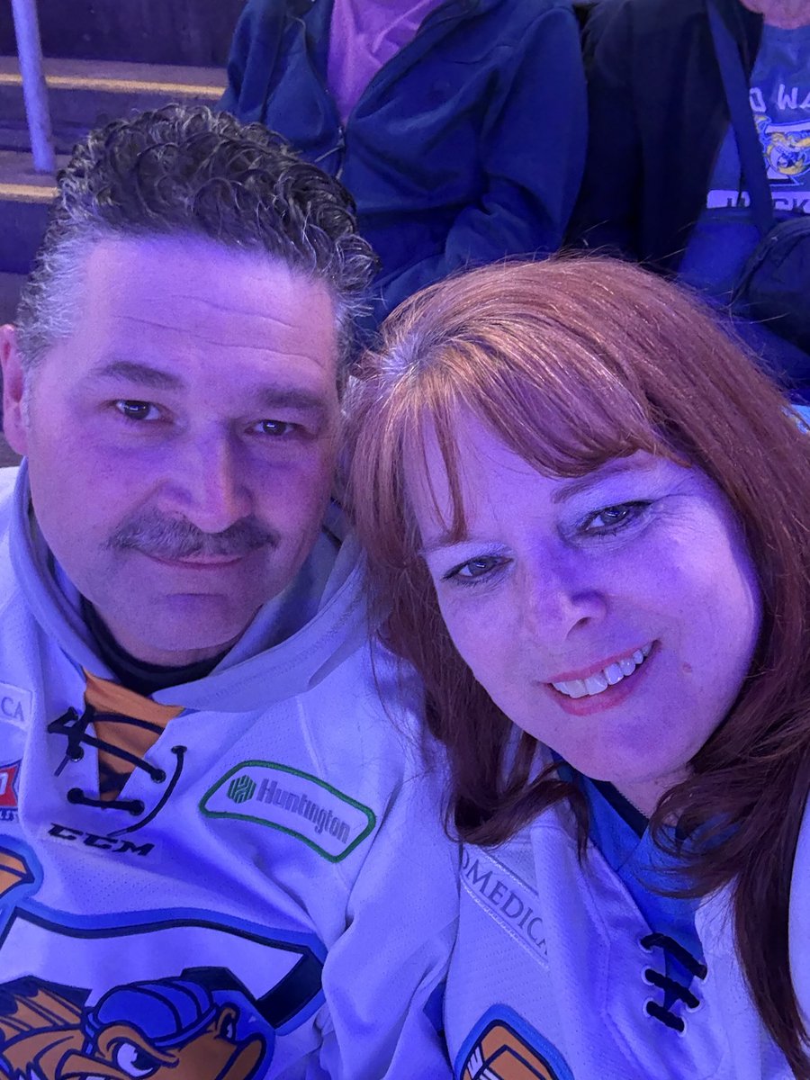 LHFry1's tweet photo. It’s time for playoff hockey! Let’s Go Fish!! #playoffs #Walleye #ECHL #echlhockey @ToledoWalleye https://t.co/TzcMsiErFo
