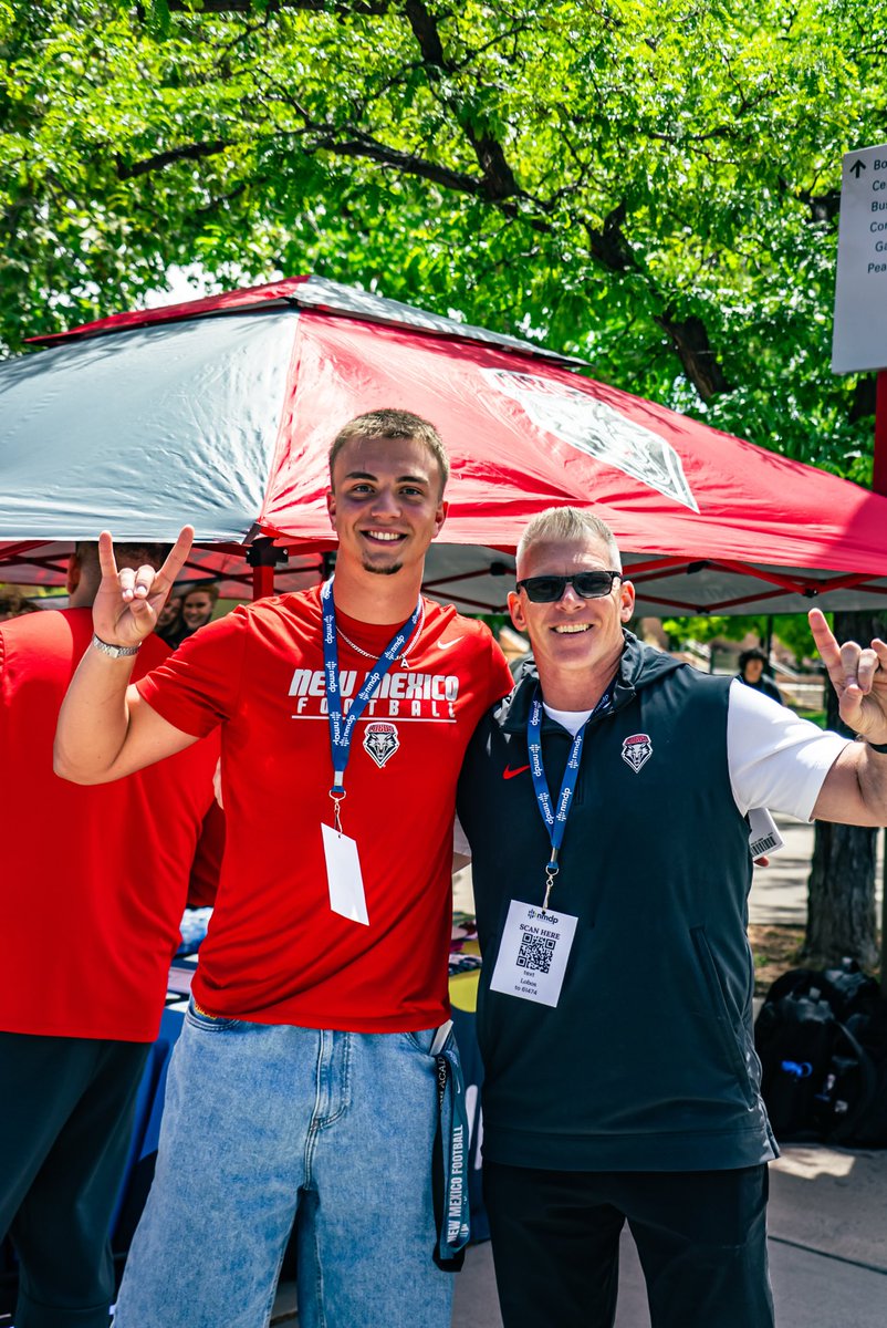 RyanMcNamee's tweet photo. Grateful to be partners with @nmdp_org and @TalleyBoneMarro Our 2nd Annual @UNMLoboFB Marrow Donor Drive added 329 new members to the NMDP Registry #GetInTheGame #SaveALife 🐺🤘💙💚❤️🩶 https://t.co/KorB5Sg1gV