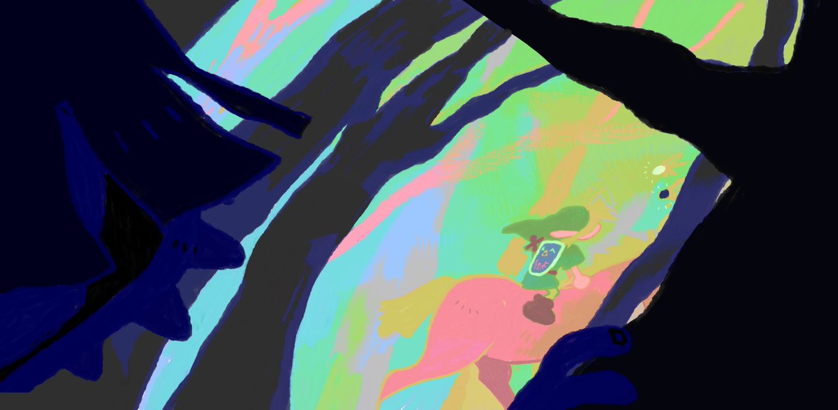 wait…link…a skullkid behind u…