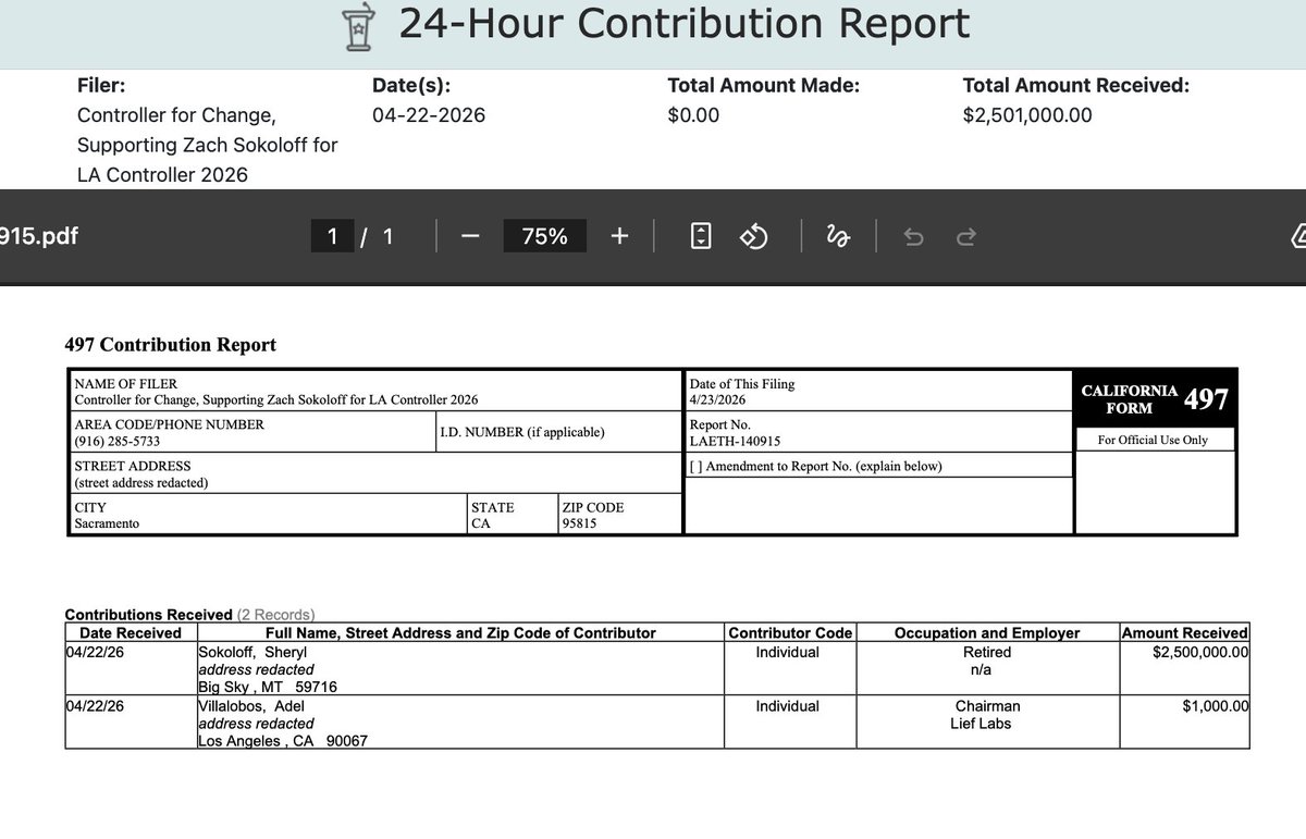 Unrig LA tweet media