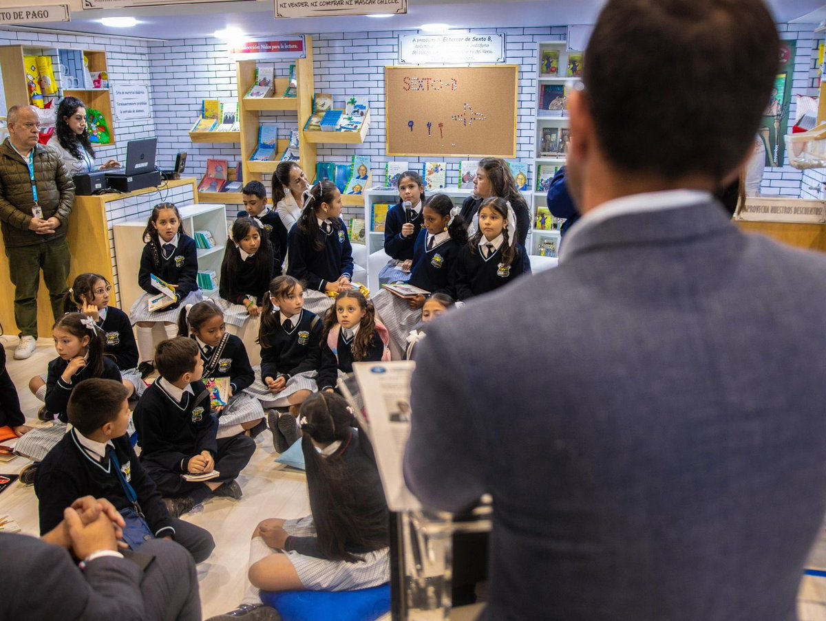 La educación de calidad comienza desde la primera infancia. #CundinamarcaEnLaFilbo