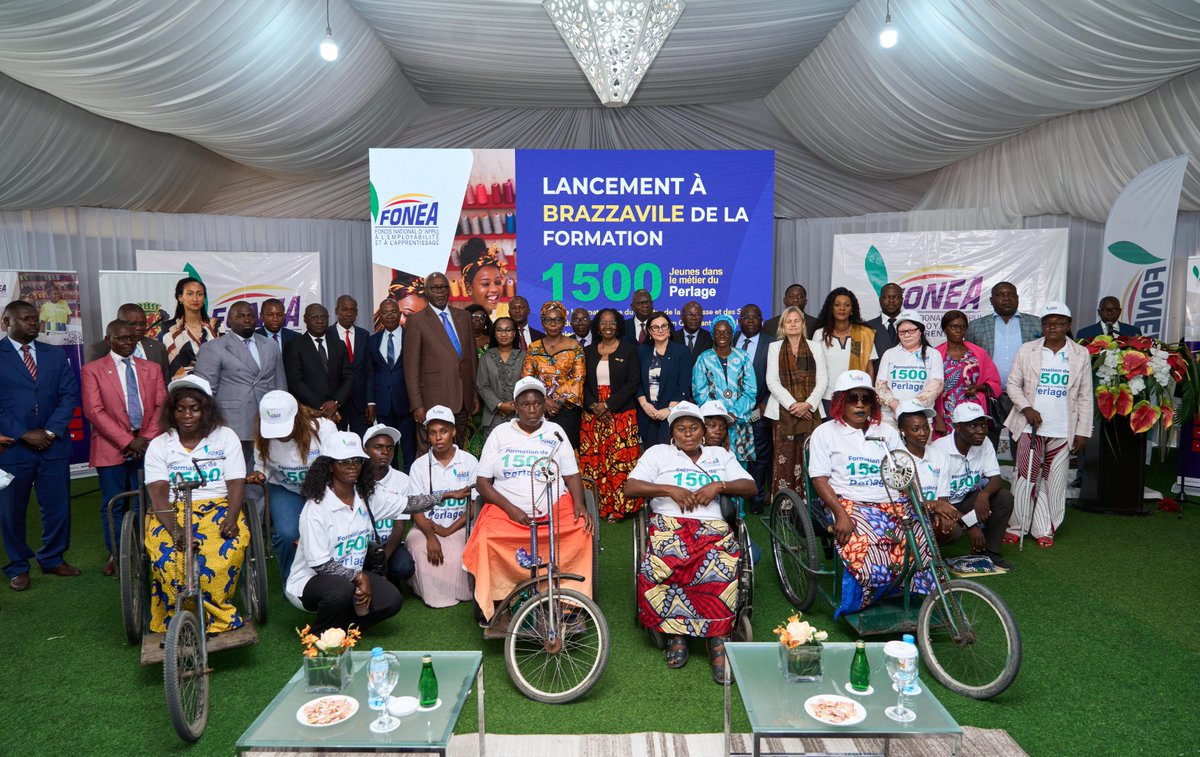 CongoUnfpa's tweet image. À Brazzaville, 1 500 #jeunes lancent leur parcours vers l’autonomie grâce à une formation en perlage.
La Représentante de l’#UNFPA au 🇨🇬 @kayagnes3 salue ce programme de formation de 1 500 jeunes à Brazzaville pour renforcer l’#autonomisation des femmes et des jeunes.