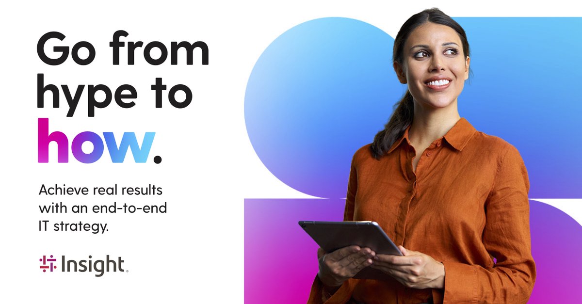 timlemunyonDTLK's tweet image. I'm so proud of the work we do at Insight.

We deliver end-to-end technology strategies that drive measurable results, helping organizations finally go from #HypeToHow.

✨ See what’s possible: ms.spr.ly/6001vD4sN

#DigitalTransformation #ITStrategy