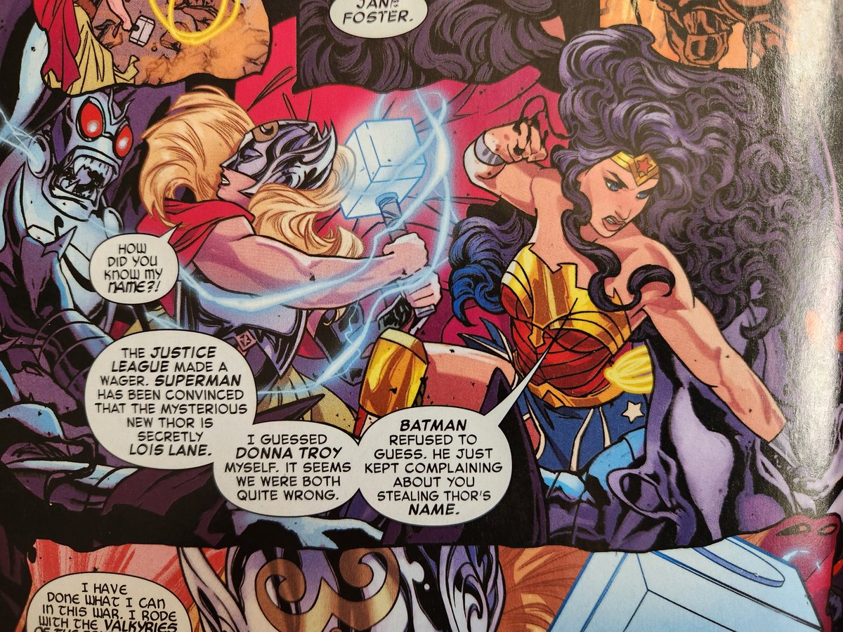 KaleeshArbiter's tweet image. Jason Aaron really needs to let the Thor name thing go