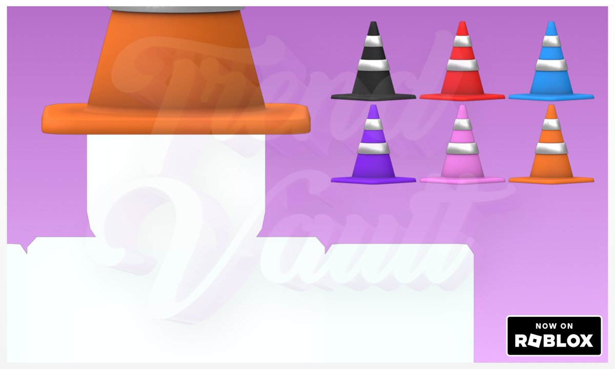 TrendVaultRBX's tweet photo. UGC DROP!⚠️
6 recolors of classic trendy traffic cones.
  
Likes &amp; Retweets are appreciated! 🩷

Grab them at:
https://t.co/LBze4HRRbI

Follow us and join our group for more!
#UGC #robloxugc #Roblox https://t.co/Frfth749WK