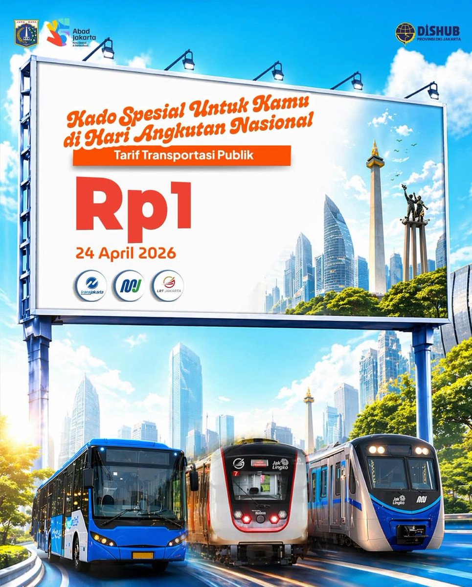 Transport for Jakarta - FDTJ tweet media