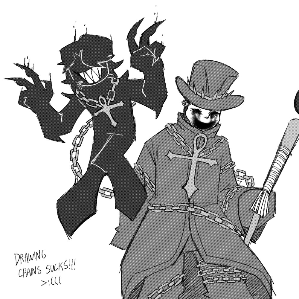 Cookie_Docinha's tweet photo. Drawing the chains reminded me of the torture and pain I went through in 3 stars https://t.co/JeIP8QGT11