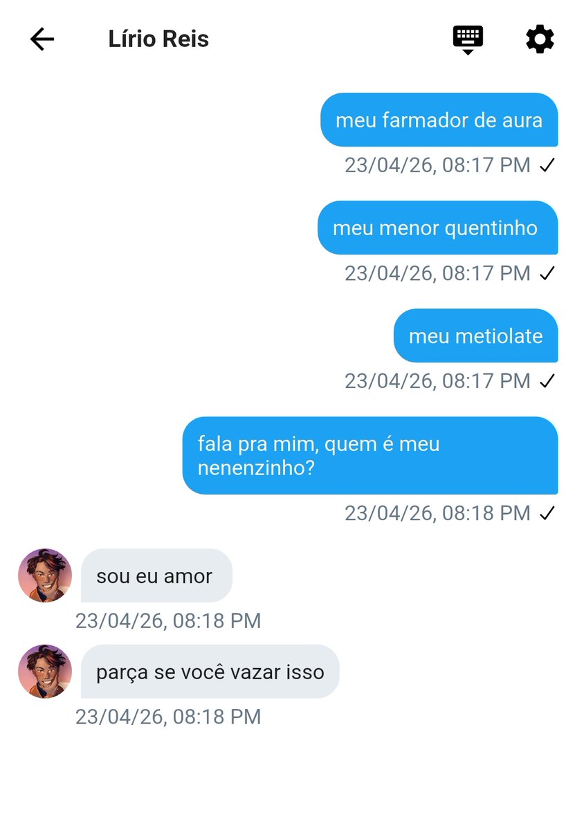 #InstitutoÉterRPG 

One tweet au

Princeflower 
<a href="/FaezinYaee/">Faezinyae - #LentesQuebradas</a> <a href="/wellmarzinho/">WELL 🔱</a>

Que eu sou team Lírio Reis!