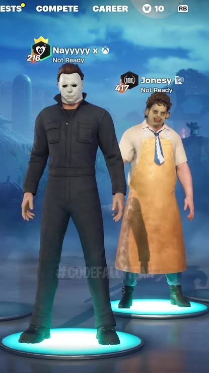 TheToastedLemon's tweet photo. Collaborations feature *unique* experiences derived from Five Nights at Freddy’s. 

There is no gameplay difference whether you were to wear either a Springtrap or Michael Myers skin in Fortnite, Unlike Dead by Daylight https://t.co/D698YqdeuG