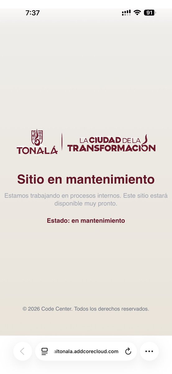 rdkai's tweet photo. @gobierno_tonala @SergioChavez_D @tonaladehoy 
La transformación detenida en la ciudad de la transformación. Tengo que pagar multa por un pago devuelvo y recibo expedido en línea en Febrero por su sitio. Semanas en mantenimiento pero la multa puntual por un error de su sistema https://t.co/LL1VoIKq3j