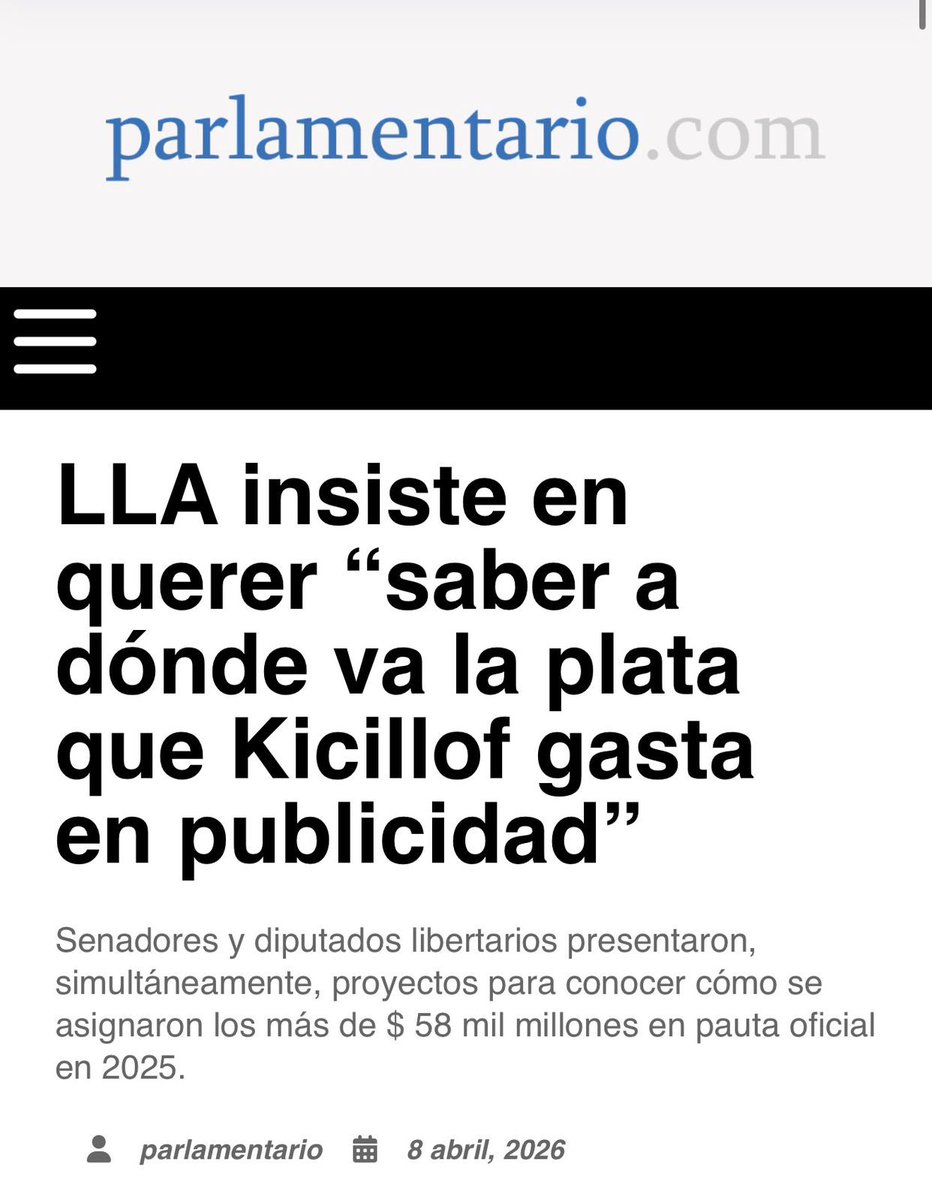 La Libertad Avanza - PBA tweet media