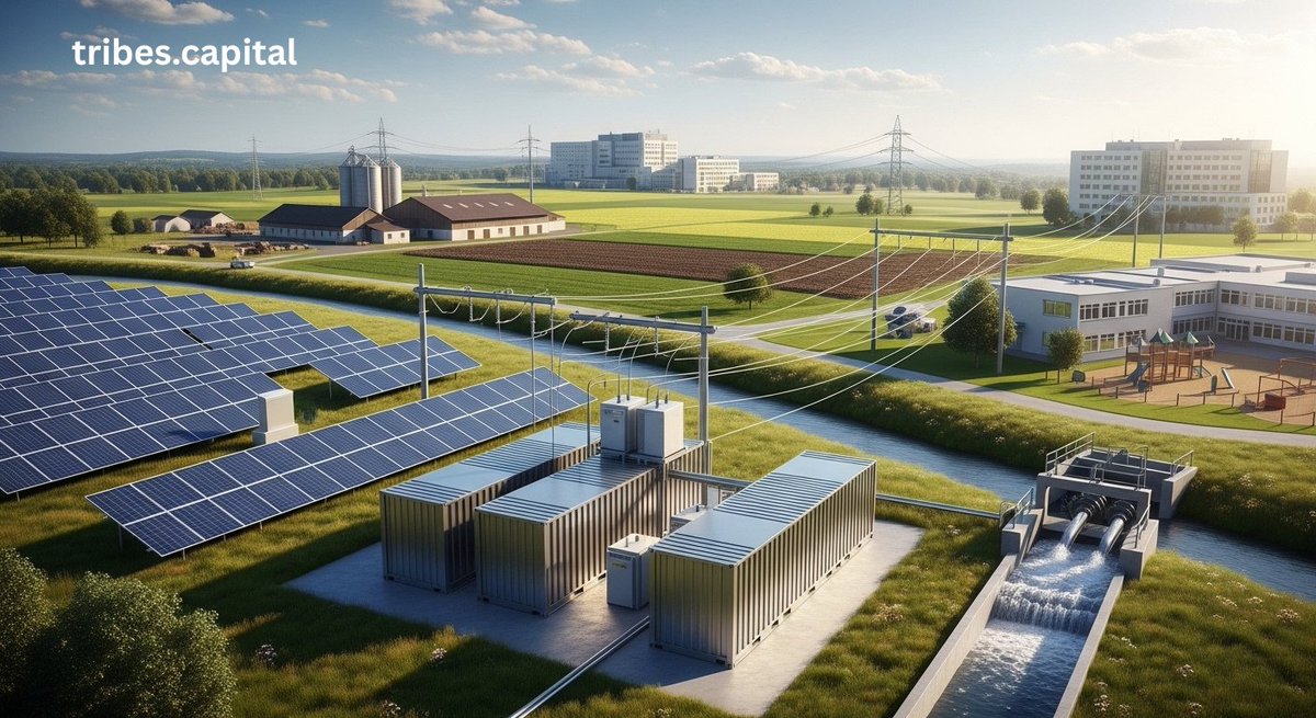 tribescapital's tweet image. Energy isn’t one thing

It’s a #System

Not just #SolarEnergy, but #Storage, #Batteries, and other integrated solutions working together

Because real reliability doesn’t come from a single source — it comes from how everything connects

#GreenEnergy #TribesCapital #EnergySystems