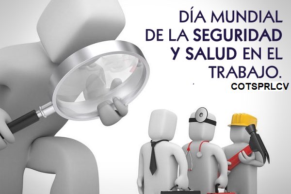 COTPRLCV's tweet photo. Jornada por el Día Mundial de la Seguridad y Salud en el Trabajo . El COTPRLCV Colegio Oficial de Técnicos de prevención de Riesgos Laborales organiza esta jornada por el Día Mundial de la Seguridad y Salud en el Trabajo.
Título: No hay actividad segura, sin personas seguras https://t.co/bj0aZ499w0