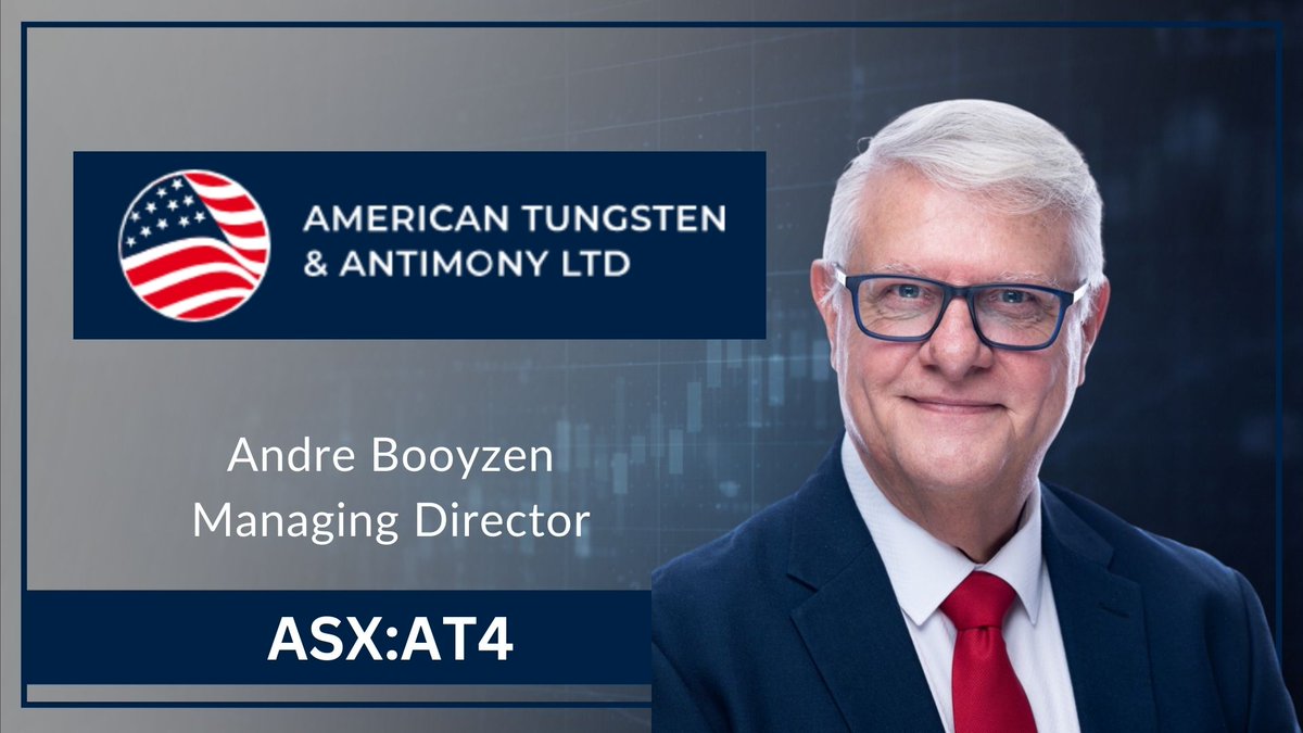 MarketOpenAUS's tweet image. American Tungsten &amp;amp; Antimony has been admitted to the U.S. Defense Industrial Base Consortium, providing direct access to U.S. defence supply chain programs and engagement pathways with the Department of War. 

@Stew_Walters 

#ASX #AT4 #Antimony #Tungsten