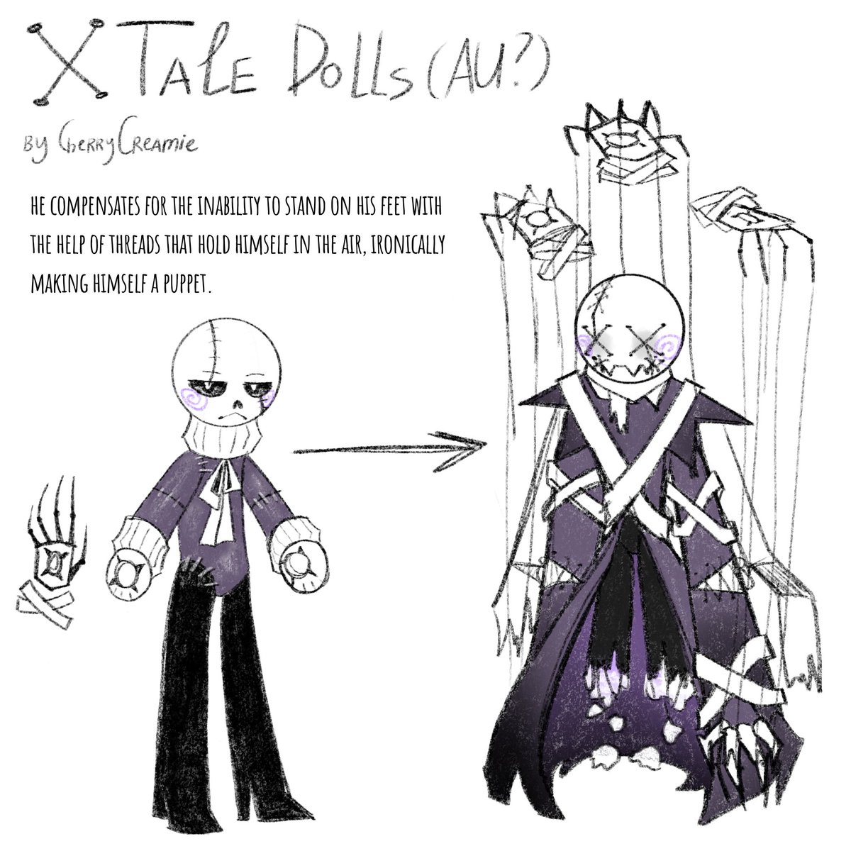 crea50022's tweet photo. I had a vision 👁️👁️
#Underverse #XTale #XGaster #XFrisk #XChara and randomly taken as an example #XPapyrus #XAsriel
I don't really want to call it AU. More like a metaphor for XGaster’s vision of the world.(with my ugly designs)
I'll post the preface of the story later. https://t.co/Rv4pvaWRQe