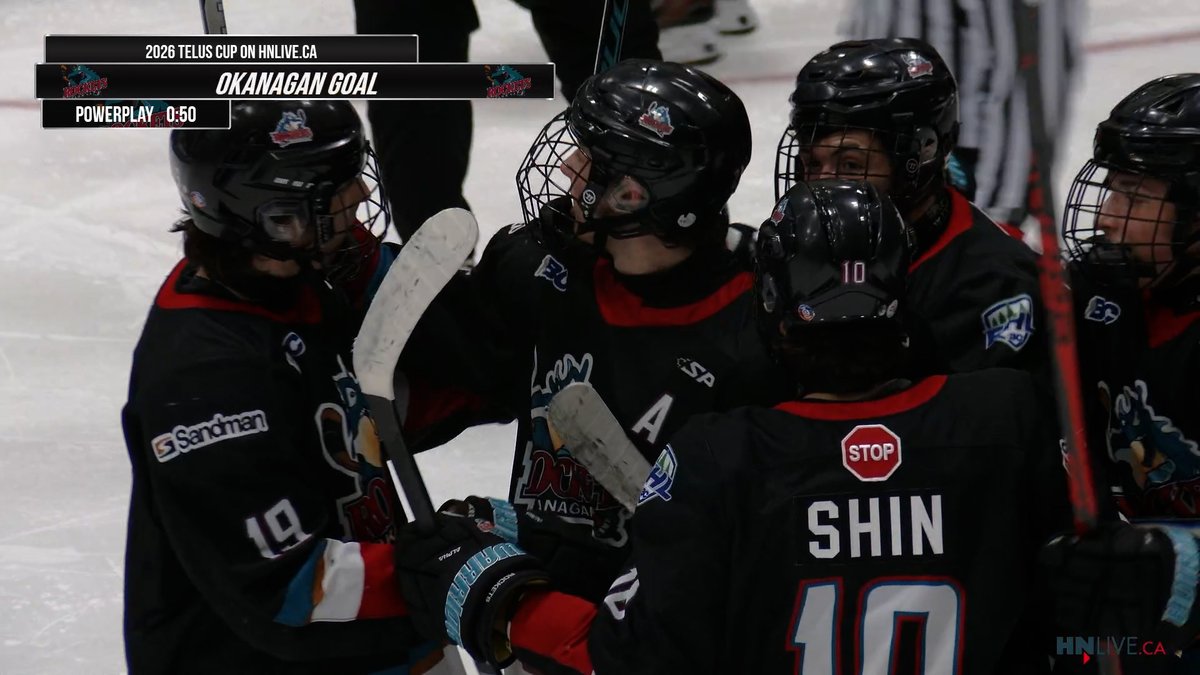 HNLiveCA's tweet photo. Another incredible game at the 2026 Telus Cup, as @watwolvesu18aaa and @OKRockets_aaa went down to the wire! 🔥

@HockeyCanada
Brought to you by
@SourceNation
Audio by
@shawnmullin 

https://t.co/nxBBfreiWb https://t.co/zq1Hhcpnns