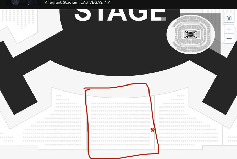 RomRalis's tweet photo. @jindjarin @trinhers @Ticketmaster @TMFanSupport Helloooo, I bought tickets for my cousin who lives there, but she's no longer going. I'm selling them at the original price. For May 23rd in Las Vegas. VIP Soundcheck Seats 9, 10 row 8. Let me know if you're interested! https://t.co/yi3LOtC155