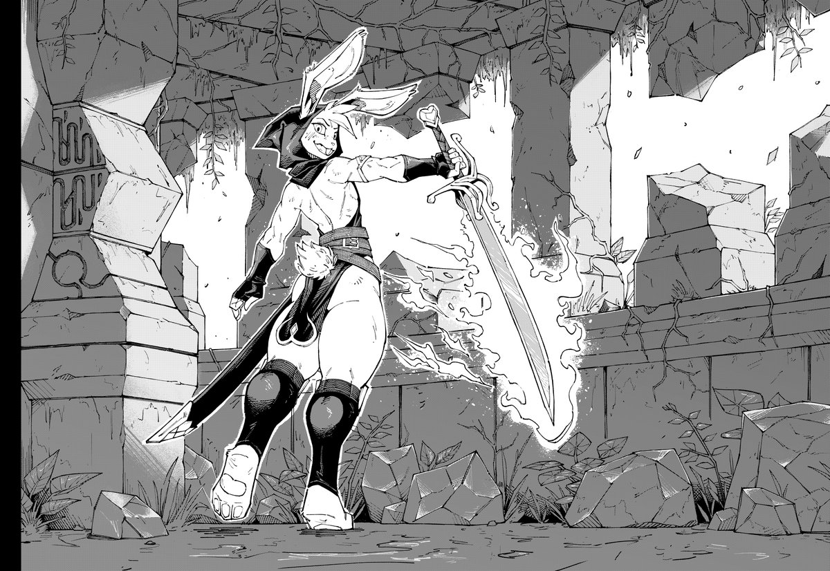 Comision para @Chillzjura 
Un conejo mas a la lista de mis trabajos.