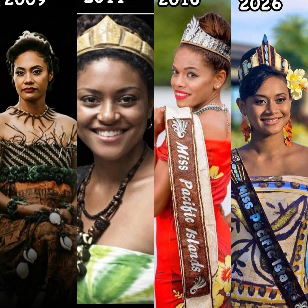 Morineti5's tweet photo. Miss Fiji winner title of Miss Pacific Island crown 👑 🇫🇯
2009
2011
2016
2026 https://t.co/y3Jmnp3Rqw