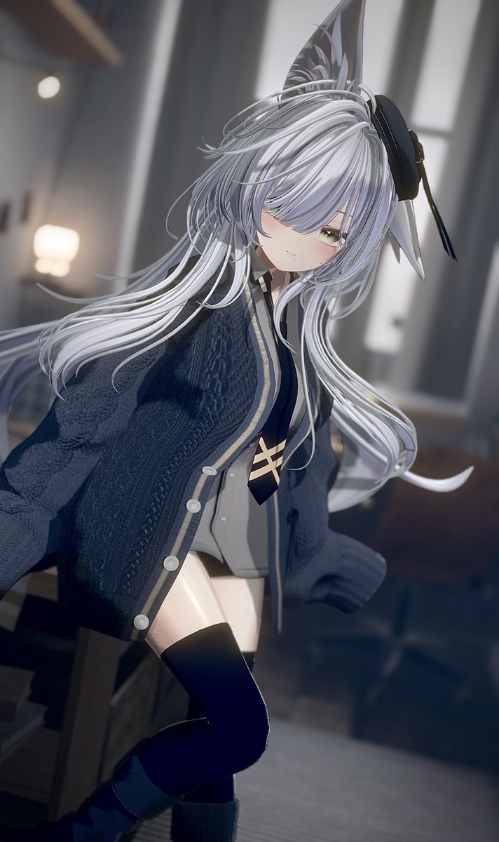 #Arivion 様の新作「Campus Knit」のテスターをさせていただきました！
ゆるふわ質感でどこから見ても最高にかわいい一着です🫶

引用元でRP企画をしてますのでぜひチェックしてください✨

#shinano3D #VRChat