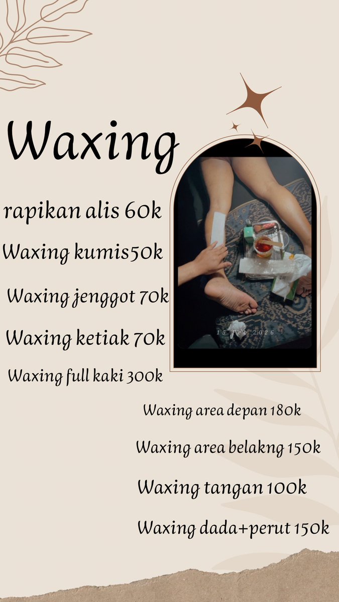 dekul69's tweet photo. Yukk yg mau di wax https://t.co/nNAFIDx6nG