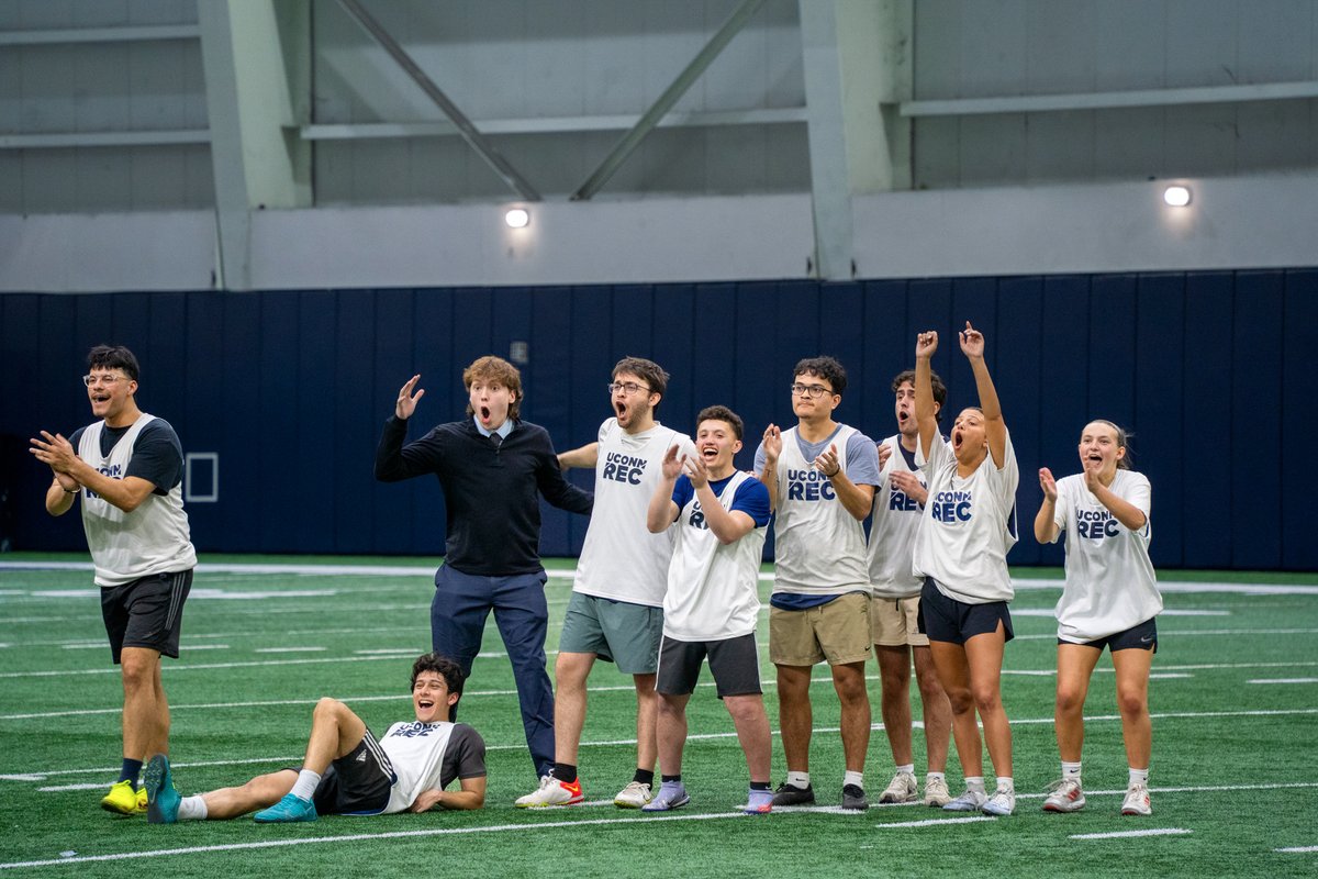 UConnRec's tweet photo. Big plays, bigger reactions, and even better teams ⚽🙌

We love to see our Huskies supporting each other on and off the field with a little friendly competition. Congrats to our 6x6 winners and everyone who came out to play!

#UConnRec #Intramurals #Soccer https://t.co/r9h54SXRdk