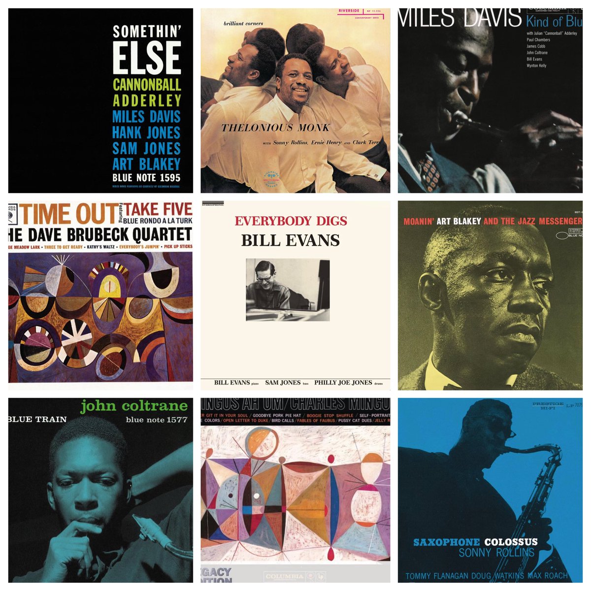 LesPurves's tweet image. Best jazz albums by decade.

Now onto the 1950s—

If you could keep only ONE of these and lose the rest forever — which survives?

No ties. No hedging. One pick 👇

#Jazz #JazzHistory #HardBop #CoolJazz #NowSpinning #RecordCollector #MusicDebate #MilesDavis #JohnColtrane