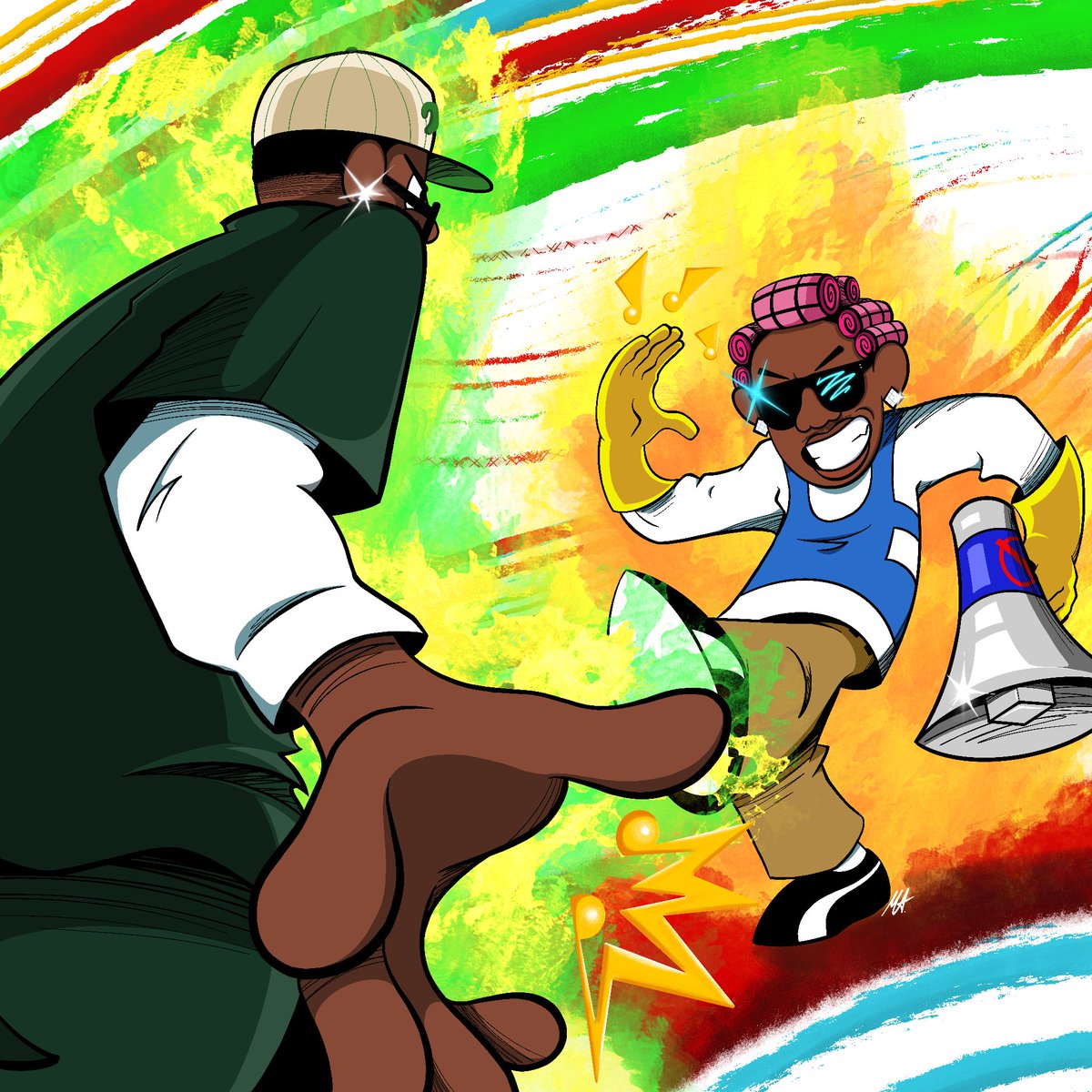 Whenever #TylerTheCreator &amp; #ASAPRocky get together 
#DontBeDumb