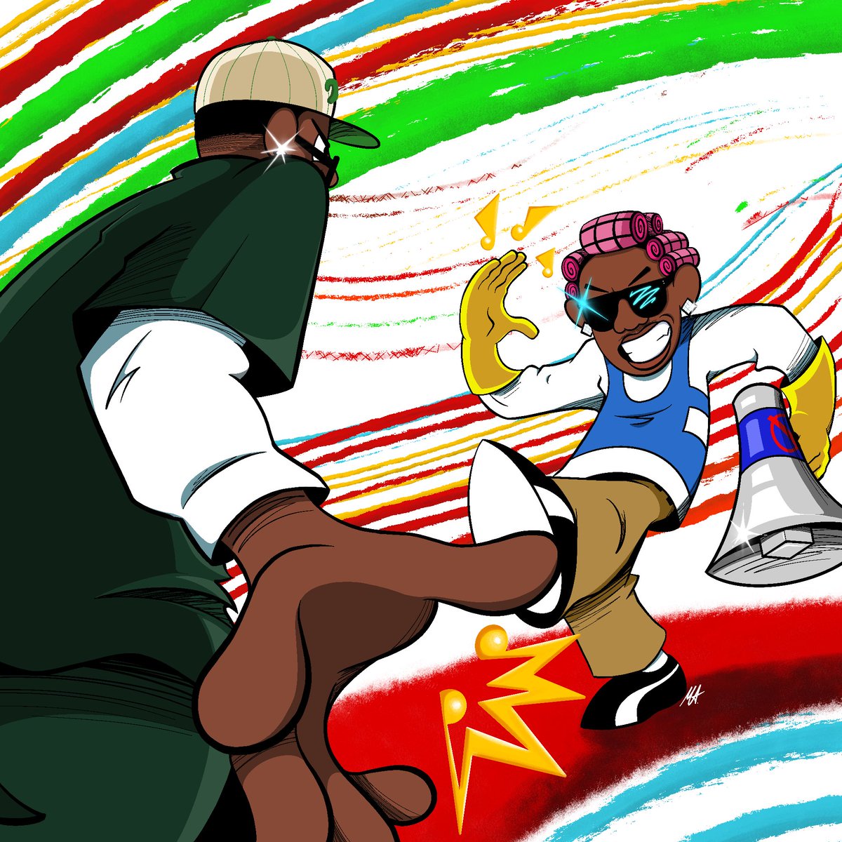 CreateXenons's tweet image. Whenever #TylerTheCreator &amp;amp; #ASAPRocky get together 
#DontBeDumb