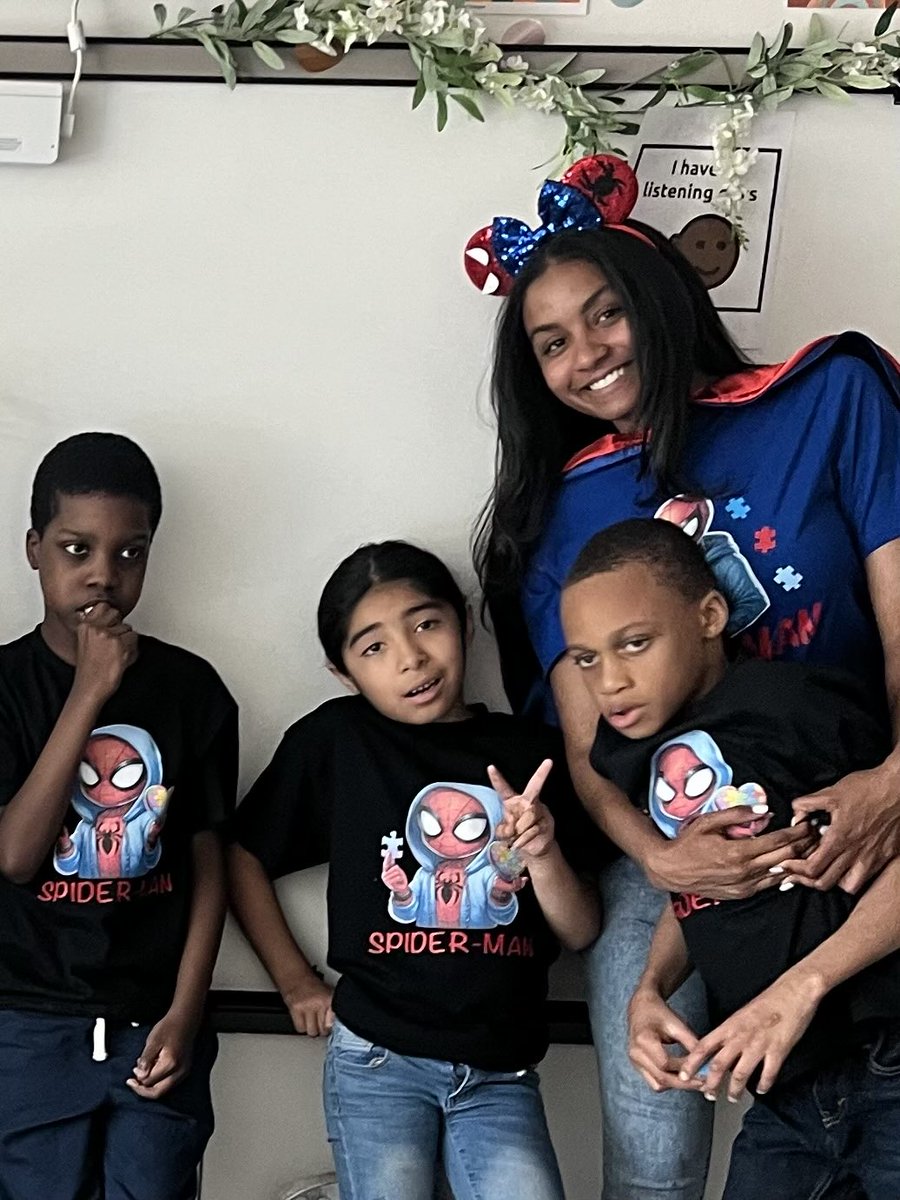 GullattES1's tweet image. From matching tees to full-on superhero gear, our halls were filled with doubles today as we celebrated Autism Avengers Week. Twin Day is all about connection, and seeing our staff and students team up to support inclusion.#DoubleTheSpirit #Tuesday