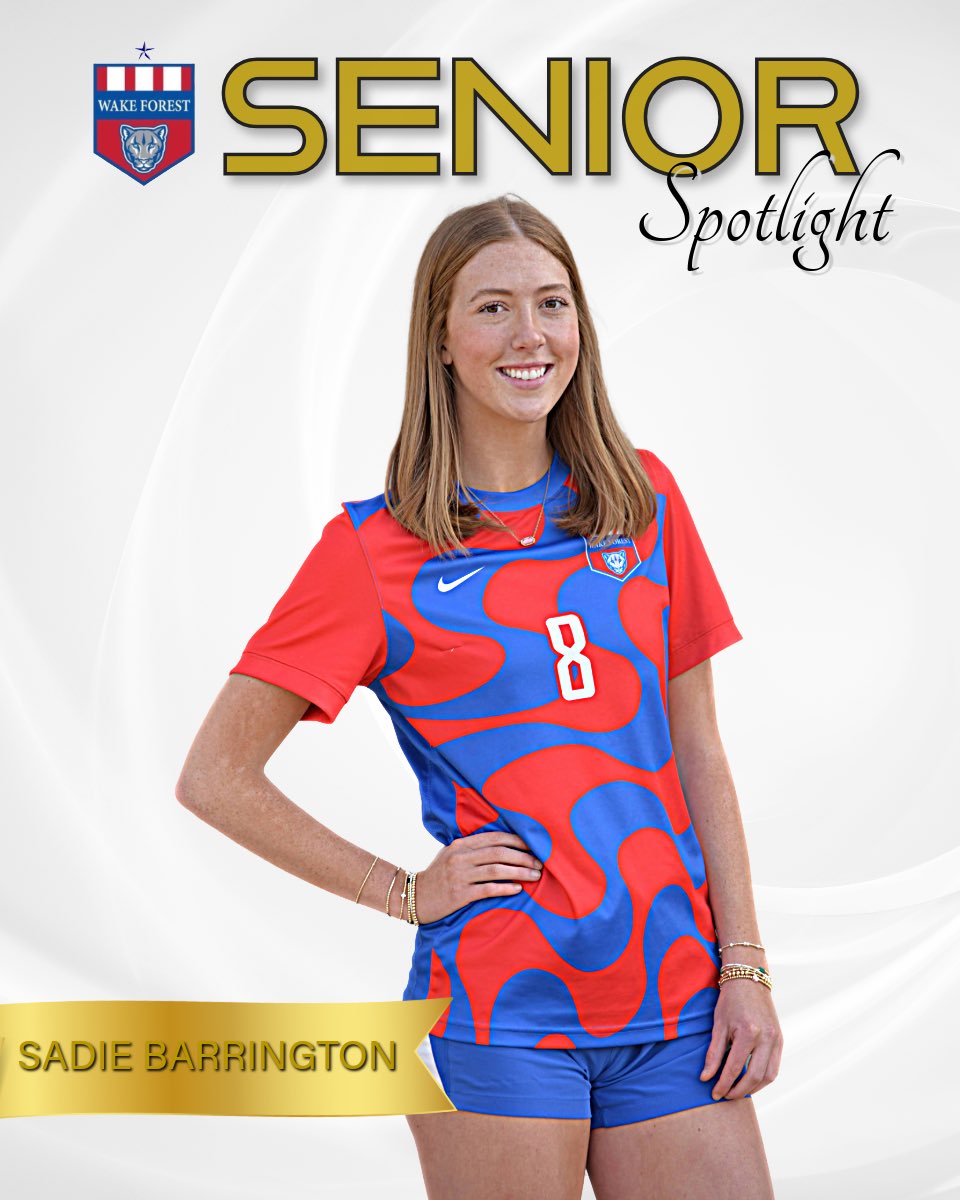 WFCougarSoccer's tweet image. #𝑺𝒆𝒏𝒊𝒐𝒓𝑺𝒑𝒐𝒕𝒍𝒊𝒈𝒉𝒕 ✨

Our fourth SENIOR SPOTLIGHT of the 2026 Women’s Soccer season is Sadie Barrington!! 🎓⚽️🎓

Congratulations, Sadie!! We are so proud of you!! #ClassOf2026 #WFHSSoccer #GoCougars

Check out her Q&amp;amp;A on our Facebook page…