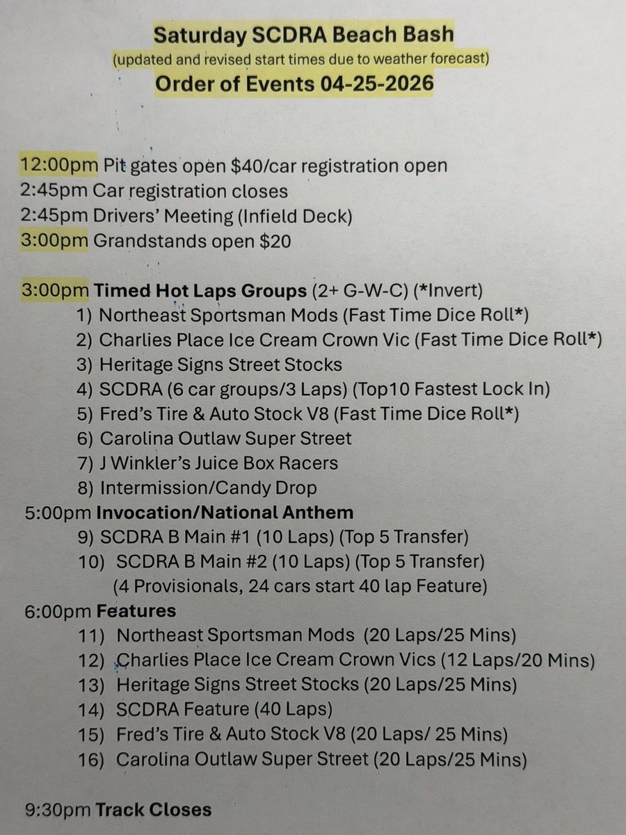 Lake View Motor Speedway tweet media