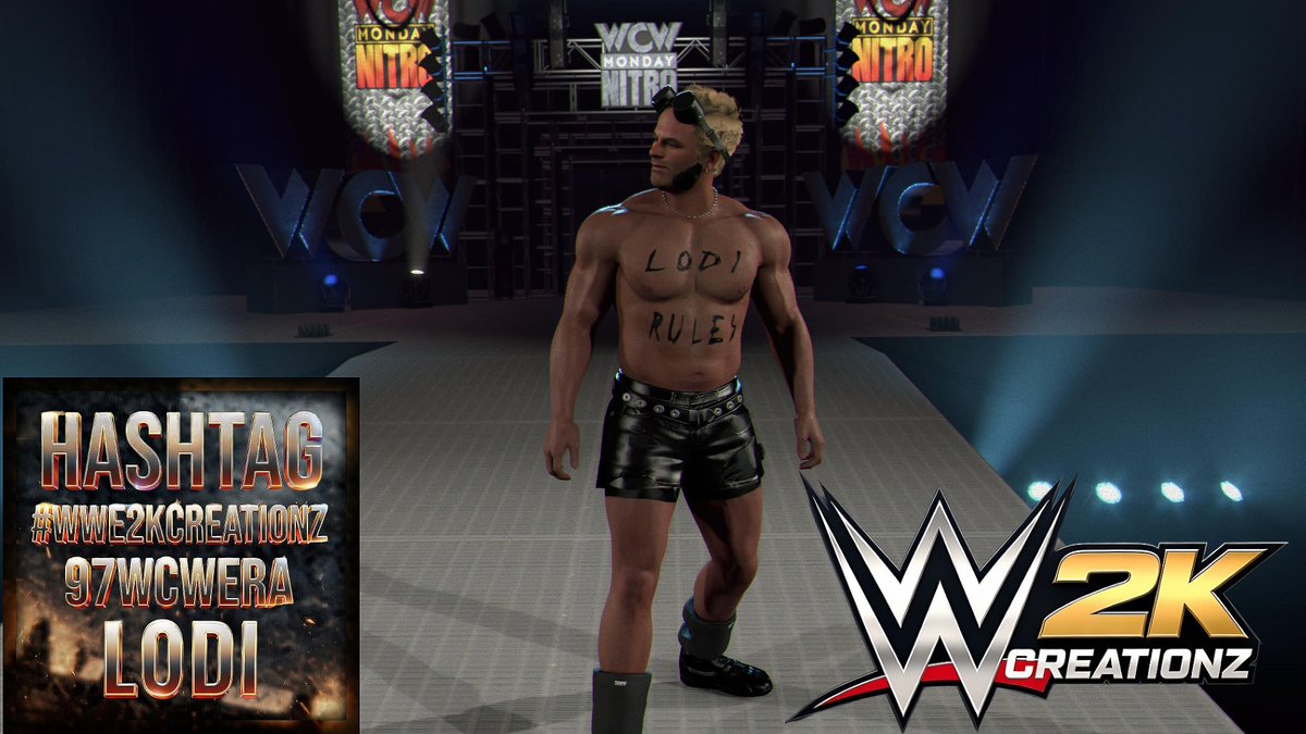 WWE2KCreationz's tweet image. #WWE2K26 #WWE #WCW #WWE2K #CAWS #LODI 

97-98 RAVENS FLOCK LODI ADDED TO THE ROSTER

HASHTAG=WWE2KCREATIONZ, 97WCWERA, LODI