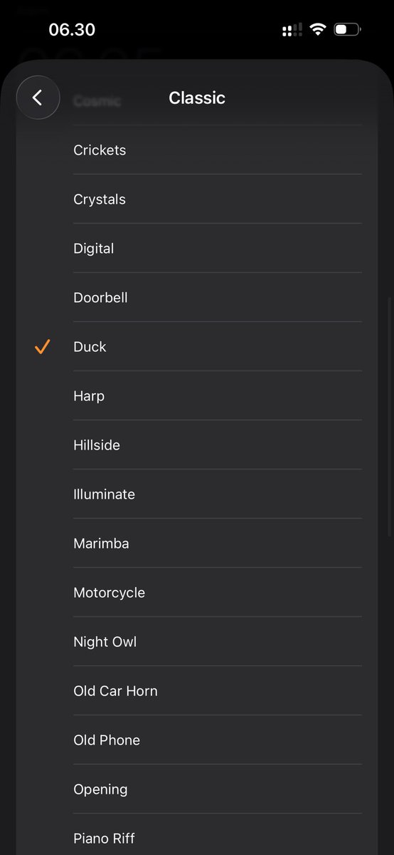 aku masang suara alarm aku bebek di waktu2 tertentu, kek alarm you have to wake up right now gitu lohhh

beberapa kali setelah seharian cape maksimal, paginya bunyi alarm dan masih ngantuk poll.. suaranya malah bikin aku mimpiin bebek, entah bebeknya cm satu atau ada ribuan 😭