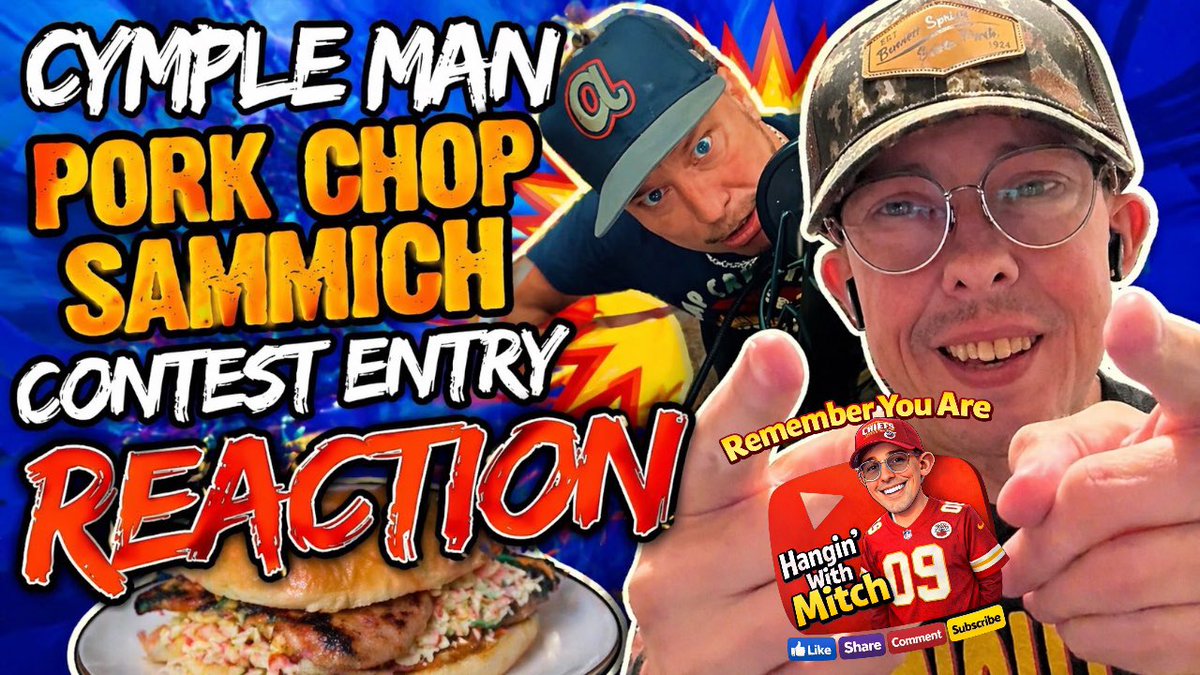 Cymple Man Pork Chop Sammich Contest Entry Reaction  youtu.be/k0r7ClO8ijw?si… via <a href="/YouTube/">YouTube</a>