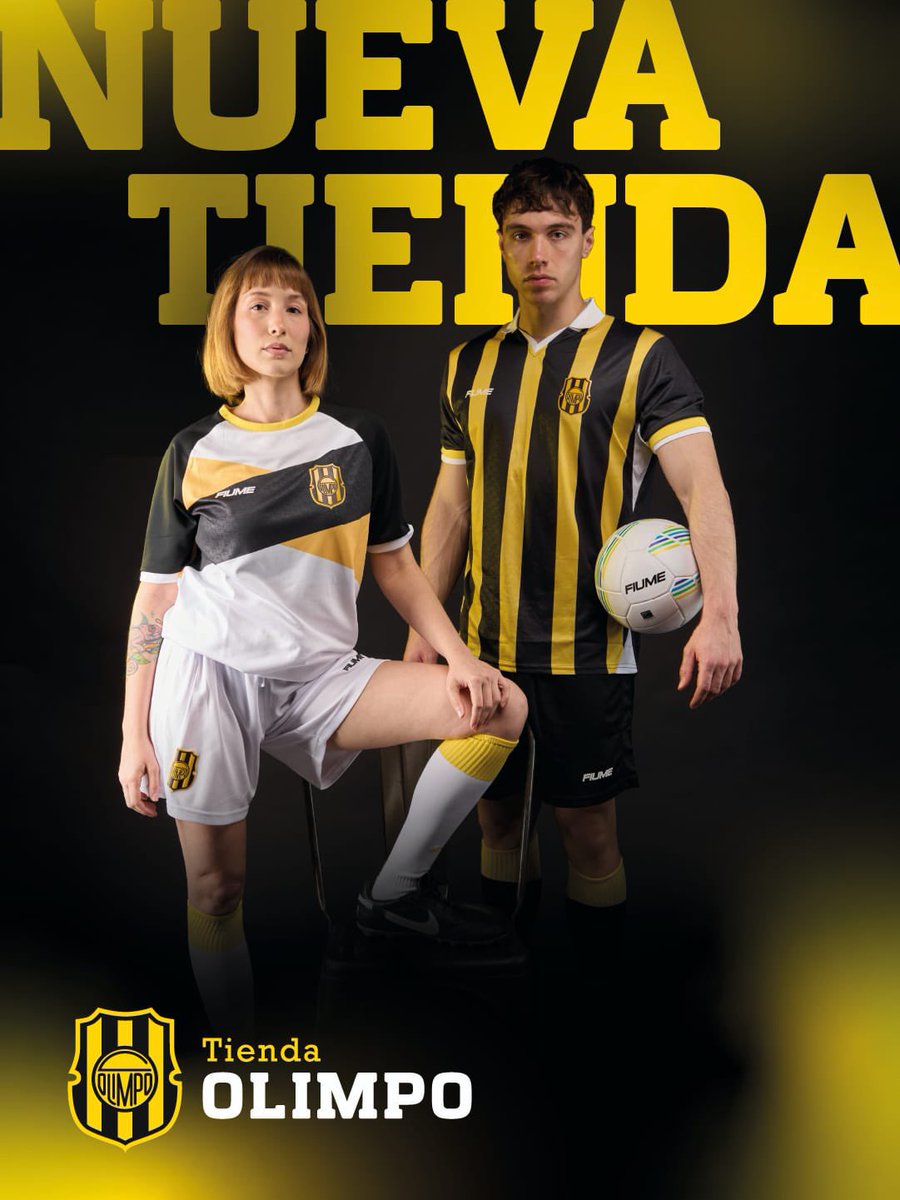 Olimpo_Oficial's tweet photo. Ya está en juego la Tienda Oficial de Olimpo. 🛍⚽

Presentamos la nueva tienda oficial web del club: un espacio pensado para acercar cada producto, cada detalle y cada color a todos los rincones del país. 🖤💛️

🔜 https://t.co/cimCJFfq4B https://t.co/UNx9LFJqXt