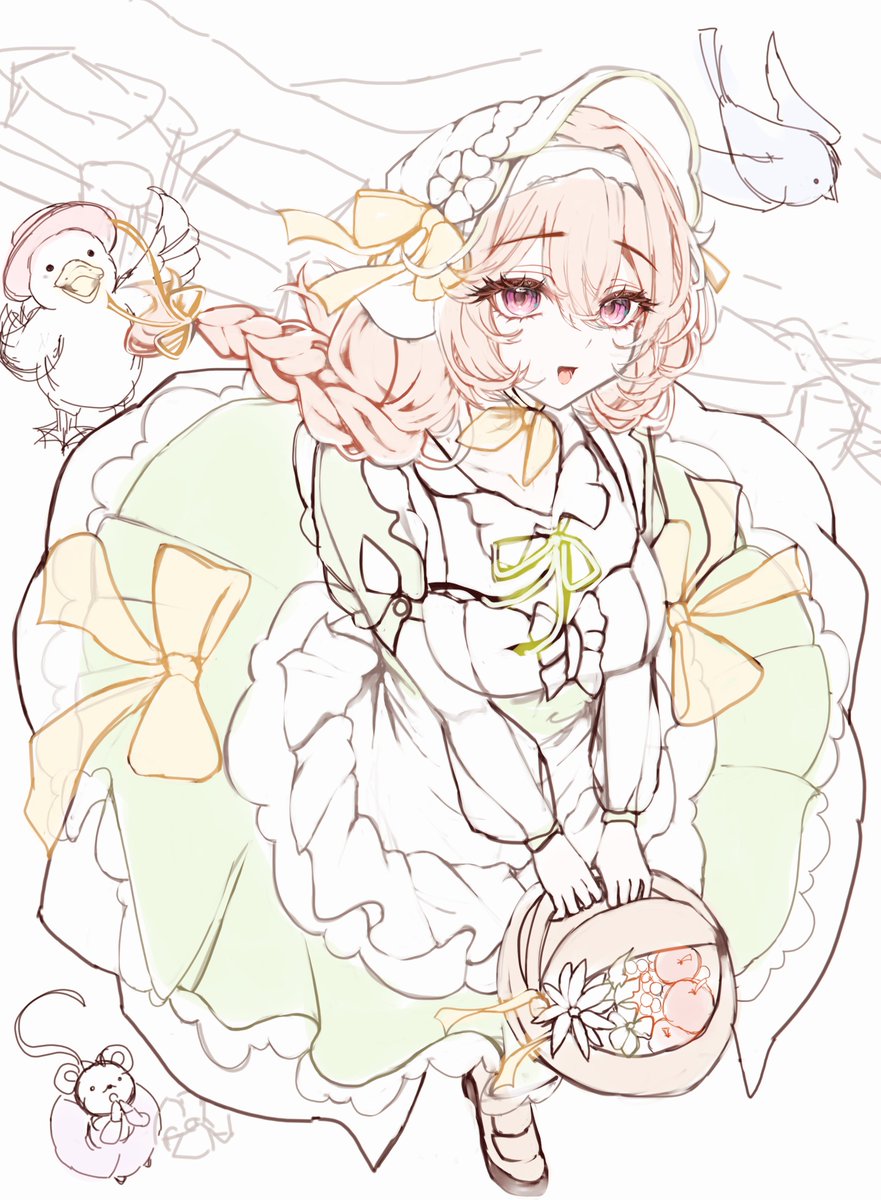 NycteaSnow's tweet image. WIP☀️ #KFPicasso #HololiveEN