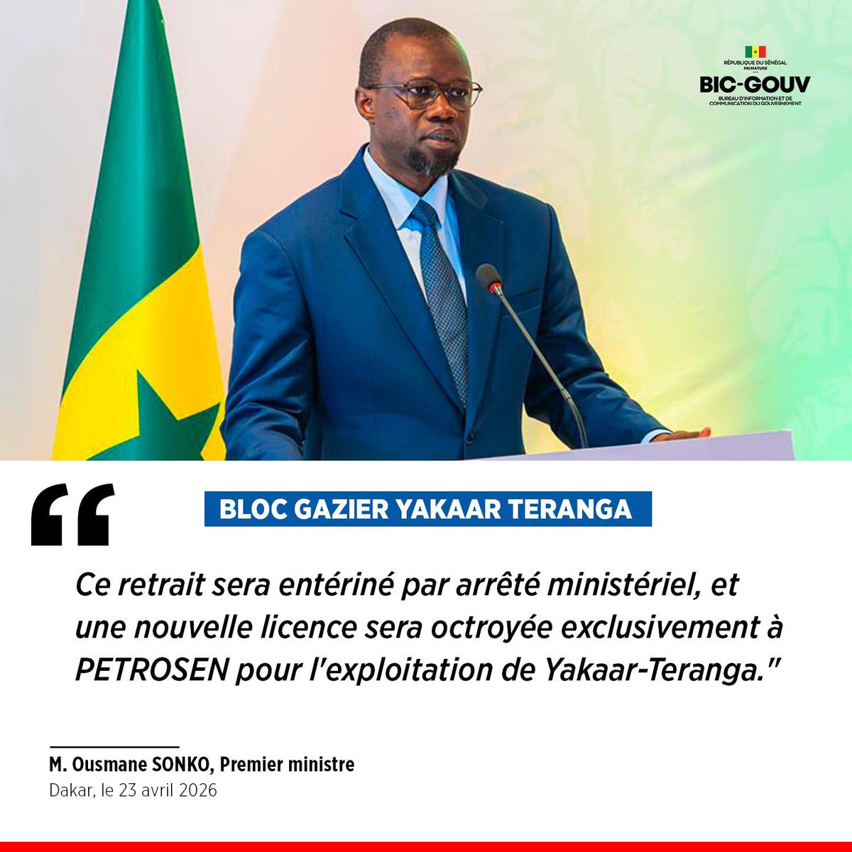 MarieMRKFF's tweet photo. Une grande victoire et un pas décisif vers la souveraineté grâce au leadership du Premier Ministre Ousmane Sonko 🙏🏾🌟👏🏿✊🏾 https://t.co/MVMqazO16V