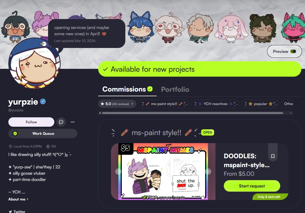 yurpzie🪿🎉 silly goose vtuber! tweet media