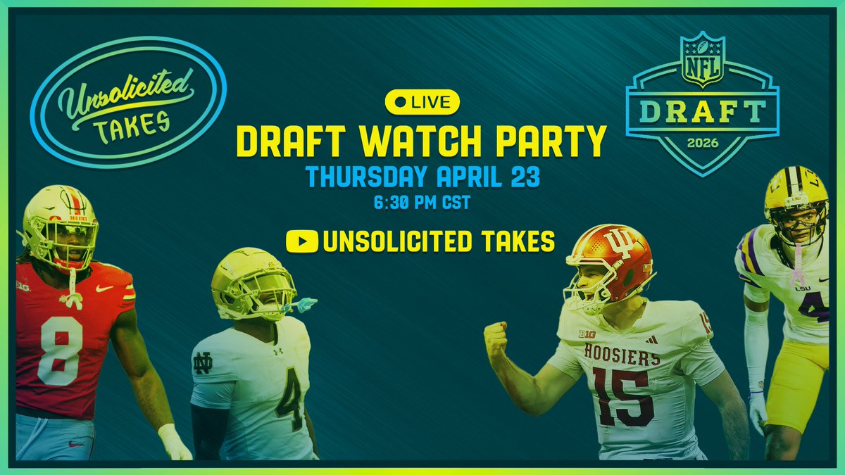 UnsolicitedTV's tweet photo. WE ARE LIVE! TUNE IN!
https://t.co/7ICV510QN5 https://t.co/iVvyT6TVV8