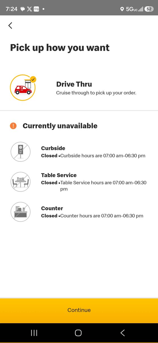 Kmass's tweet photo. @McDonalds what the hell is this closing the store and curbside https://t.co/bwkVxYxn2T