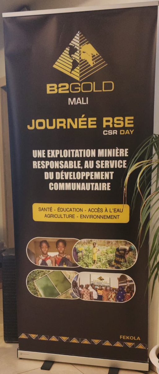 Delighted to have taken part today in B2GOLD’s CSR (Corporate Social Responsibility) Day. Encouraging discussions on strengthening refugee empowerment and social cohesion in 🇲🇱#inclusion #Refugees #CSR